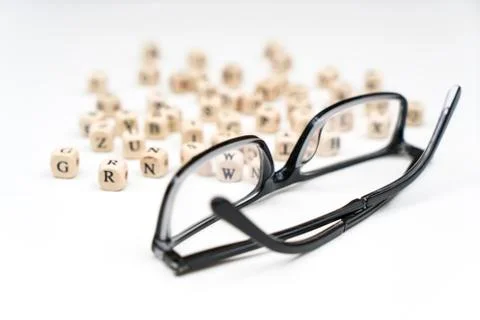 The good view of the letters Stock Photos