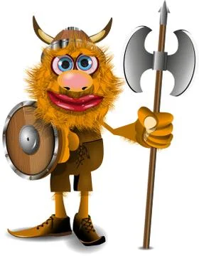 Good viking Stock Illustration