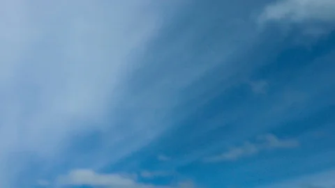 Good weather clouds move in the sky Stock Footage 119453444