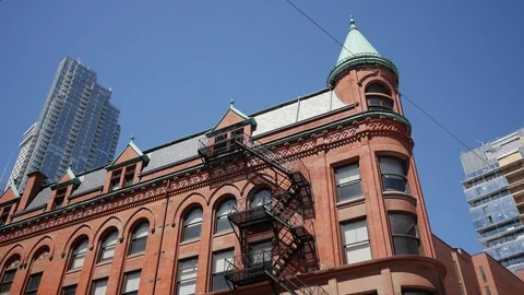 Gooderham Building Stock Footage 88936300