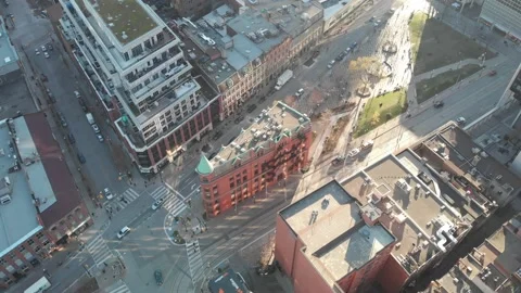 Gooderham Flatiron Building Stock Footage 146810452