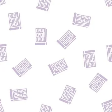 Goods catalog glyph vector seamless pattern sign Stock Illustration