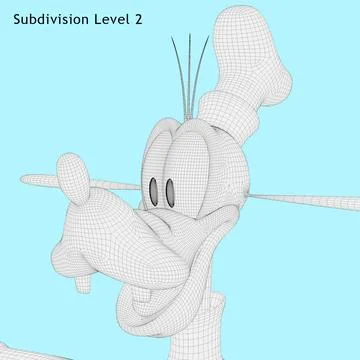 Goofy Rigged ~ 3D Model ~ Download #91423736 | Pond5