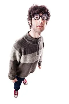 Goofy student Stock Photos
