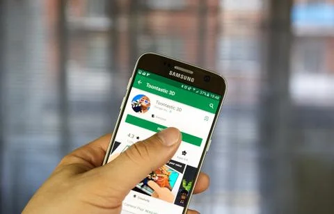 Google Adsense mobile application. Stock Photos