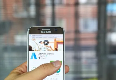 Google Adwords Express Fotos Stock