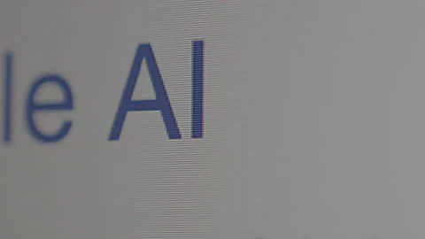 Google AI (screen shot) Stock Footage 239468326