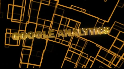 Google Analytics Technology Word with background Stock Footage 294583719