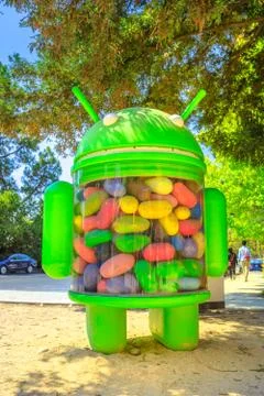 Google Android Jelly bean Stock Photos