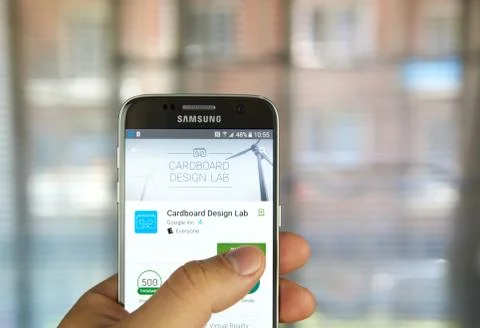Google Cardboard Design Lab app Фото