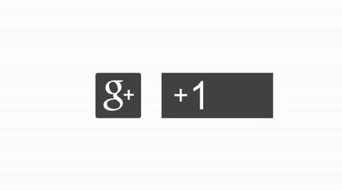 Google concept "Plus button" with increasing numbers 스톡 동영상 62710587