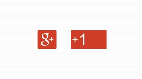 Google concept "Plus button" with increasing numbers 스톡 동영상 62710607