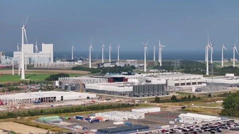 Google Data Center Video stock 286130381