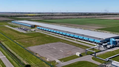 Google Data Center Stockbeeldmateriaal 333863202