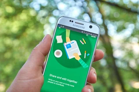 Google Docs app 写真素材