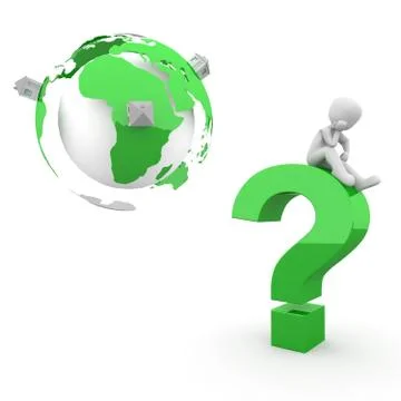 Google earth green Stock Illustration