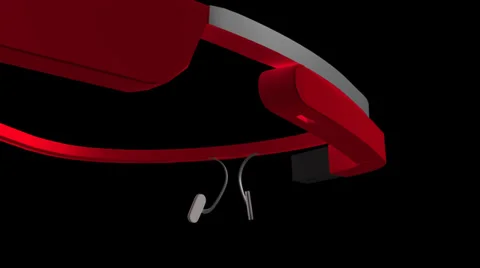 GOOGLE GLASS MOTION - Red Stock Footage 39441671