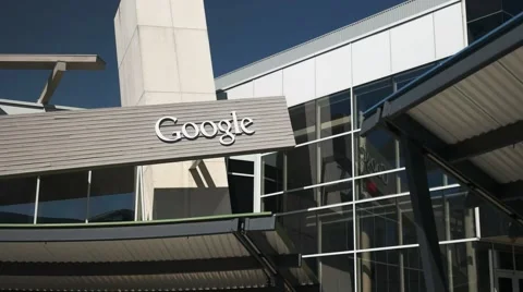 Google headquaters pan Stock Footage 56225757