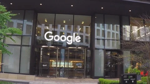 Google HeadQuorters Video stock 105755631