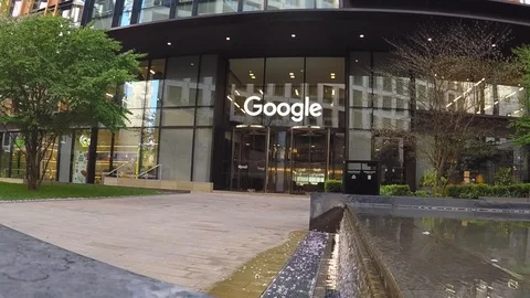 Google HeadQuorters Video stock 105755862