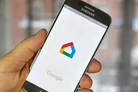 Google Home application Stock Photos