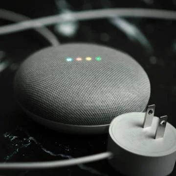 Google Home Mini Stock Photos
