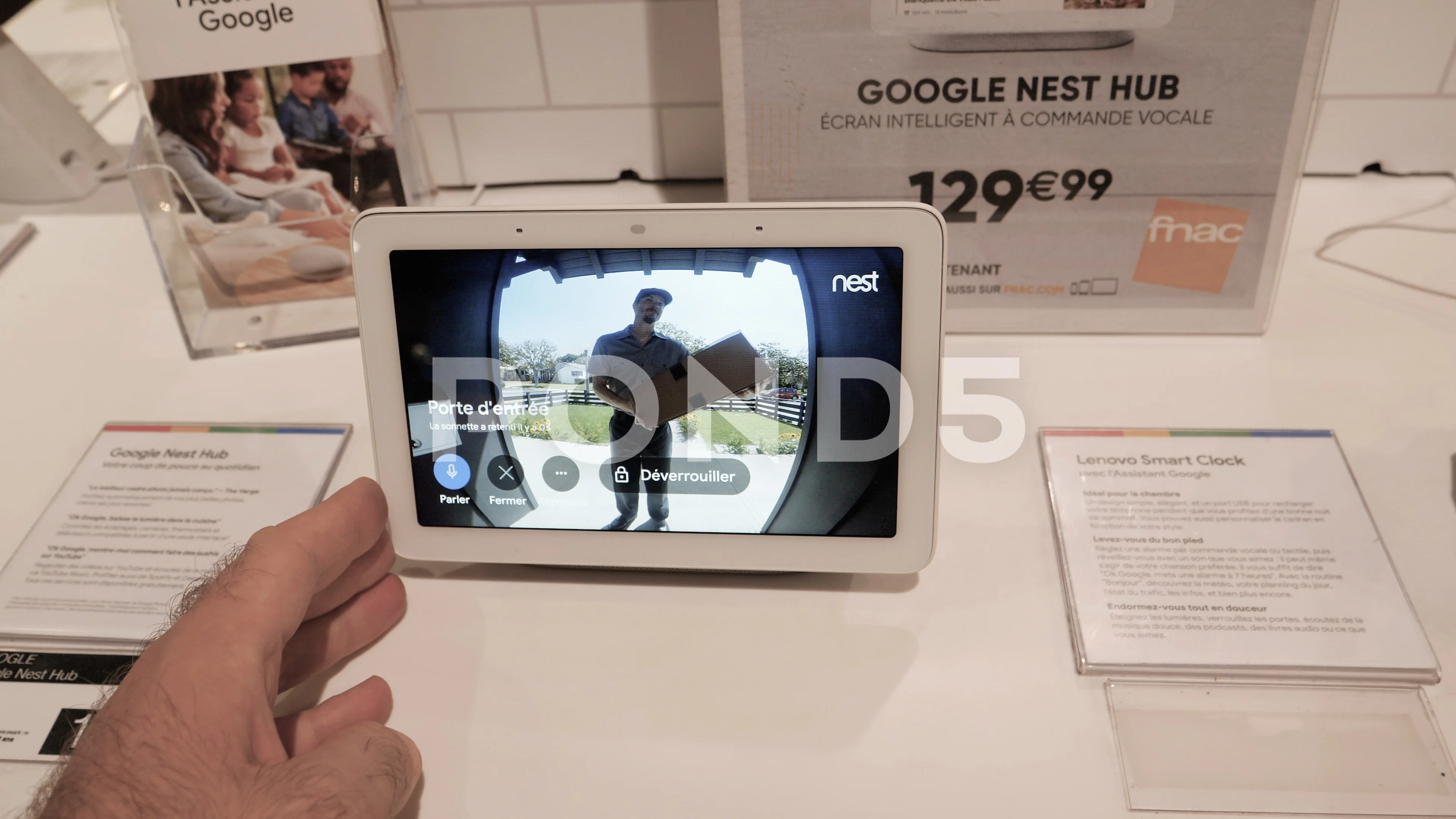 google home hub fnac