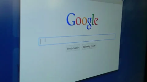 Google Internet Search Website Stock Footage 36582448
