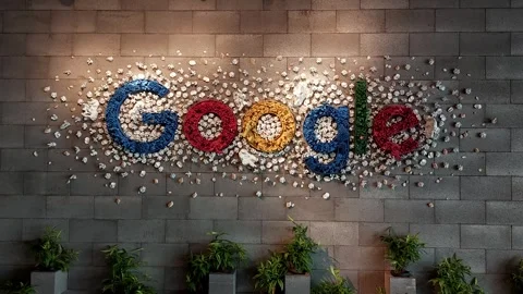 Google logo Stock Footage 274623971