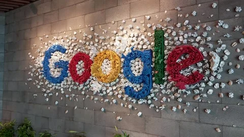 Google logo Stock Footage 274624280