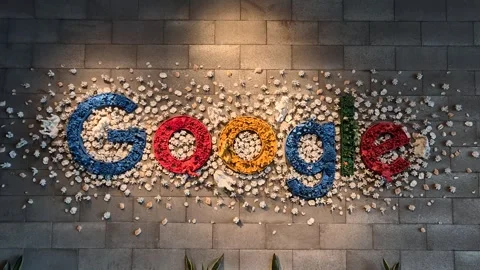 Google logo Stock Footage 298379671
