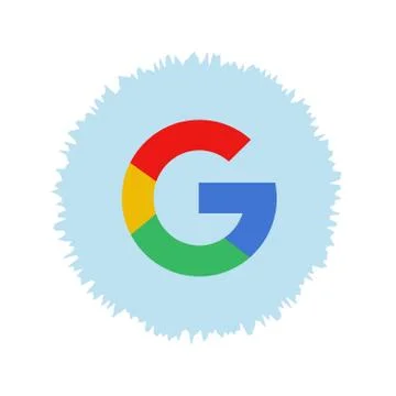 Google logo. Google it is the largest Internet search engine, owned of USA Go Stock Illustration