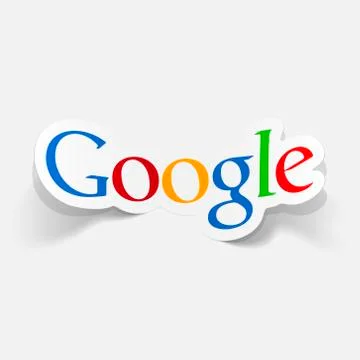 Google logo Stock Illustration