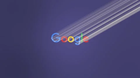 Google Logo Light Reveal Stock Footage 157698036