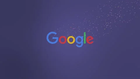 Google Logo Wind Dissolve Stock Footage 157698656