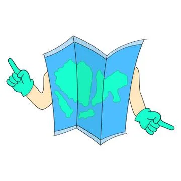 Google map icon  Stock Illustration