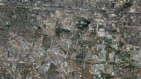 Google Map Zoom from Wuhan, China to Rome, Italy Stock Footage 126276591