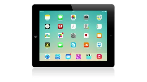 Google maps application on Apple iPad Vidéo 39995282