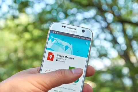 Google My Maps app Фото