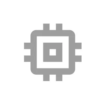 Google News Technology Icon Stock Illustration
