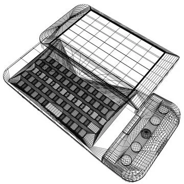 Google phone (T-Mobile G1) 3D Model