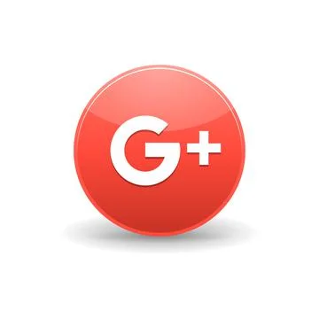 Google plus icon, simple style イラスト素材