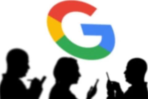 Google - Popular American multinational technology company Stock Illustration