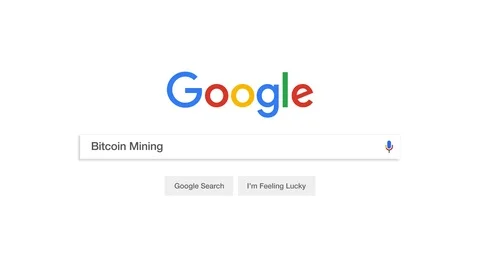 Google Search Bitcoin Mining Stock Footage 91968296