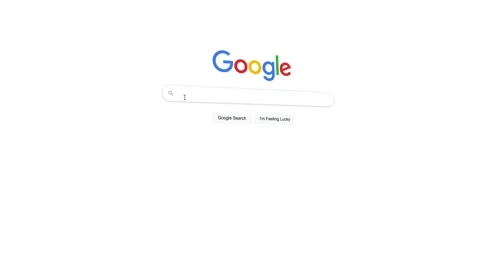 Google Search Engine Searching For covid positive test online on website. Stock Footage 144253936