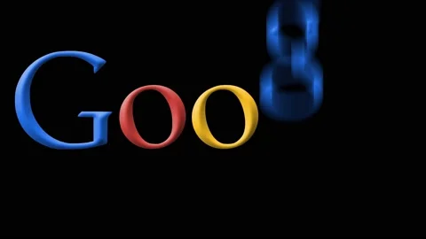Google search engine.3d animation Stock Footage 153263421