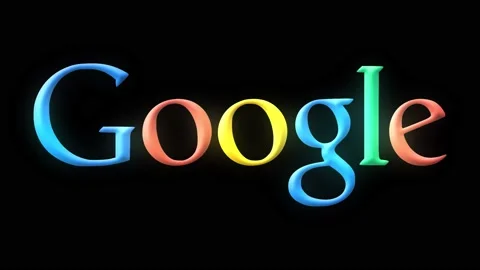 Google search engine.3d animation Stock Footage 153263430