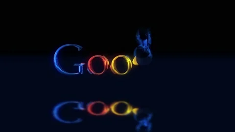 Google search engine.3d animation Stock Footage 153263434