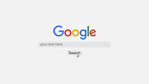 Google Search Logo Stock After Effects