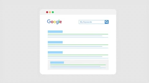 Google SEO Ranking Stock Footage 205066245